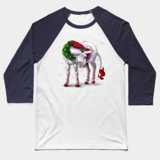 Peppermint Donkey Baseball T-Shirt